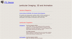 Desktop Screenshot of lenticular3d.com
